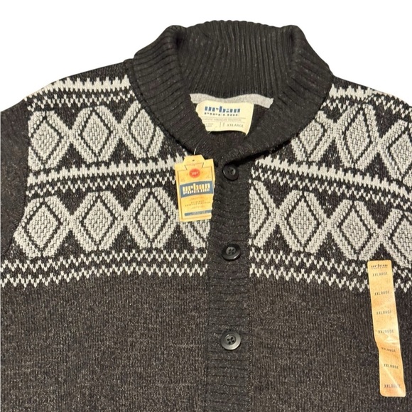 Men’s Urban Pipeline Black Cardigan Size XXL NWT - Picture 5 of 6